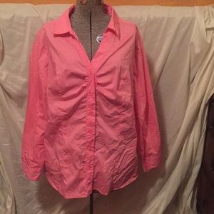 Lane Bryant button up